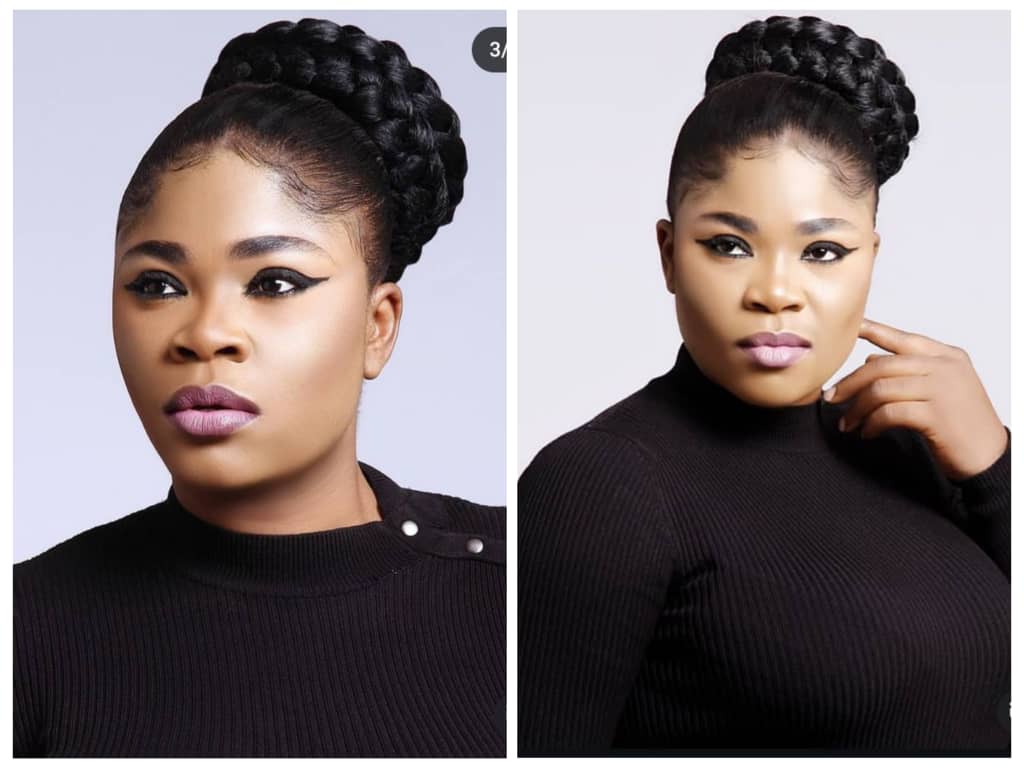Actress Eniola Ajao Congratulates Herself As She Celebrates 8 Years on stage