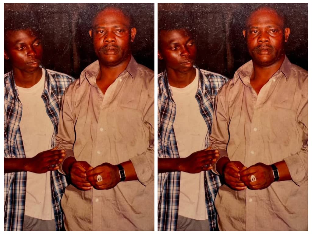 Popular Nollywood Actor Kolawole Ajeyemi Drops Lovely Throwback Picture With His Colleague, Yinka Quadri