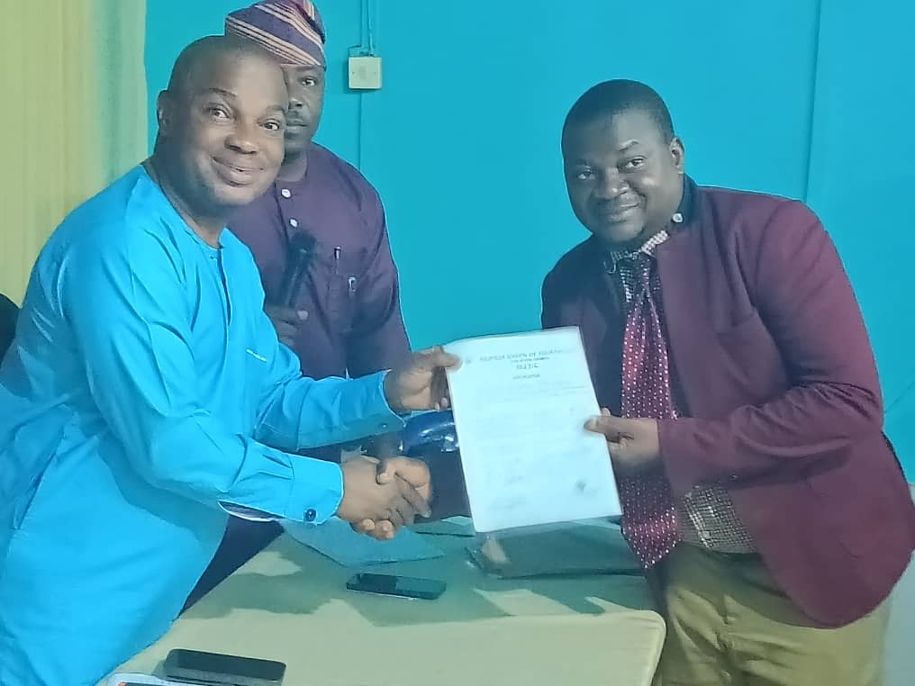 Ace Journalist, Fasasi Sworn- in as NUJIC Chairman as Oyo NUJ Chair Urges Members’ Welfare