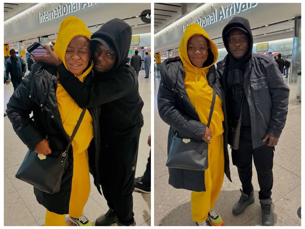 Celebrities And Fans Gush as Actor, Kunle Afod Drops Adorable Pictures With His Beautiful Wife, Desola Afod In UK