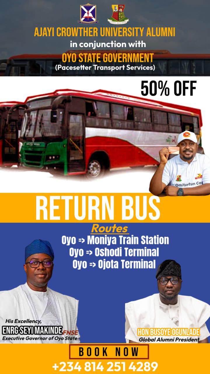Oyo Gov’t Offers Subsidized Transport Scheme Ajayi Crowther Uni Students